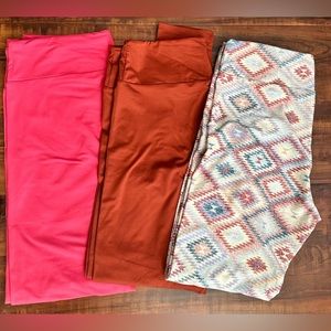 LuLaRoe set of 3 leggings
